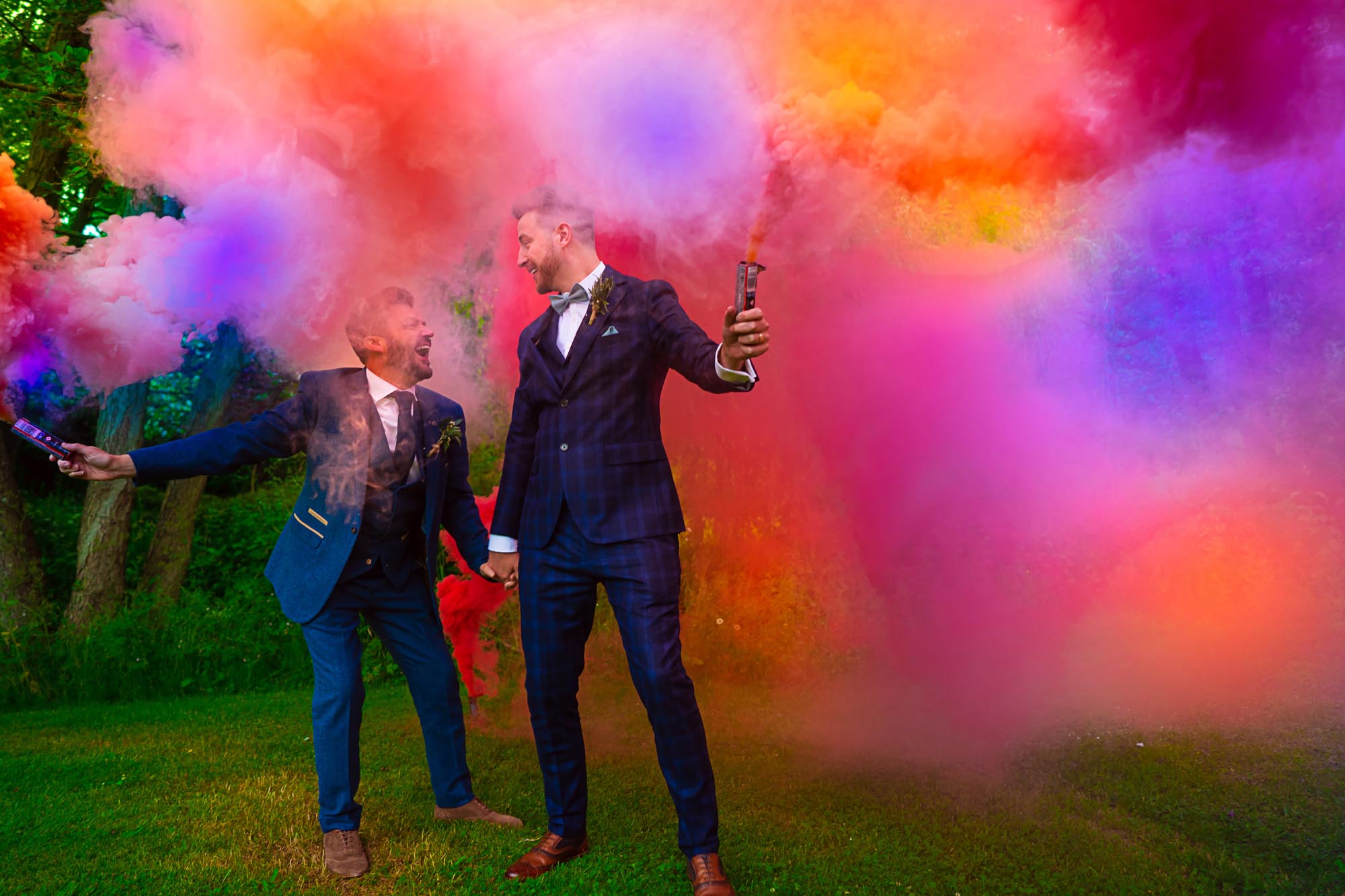 Wedding photo by Chris Denner